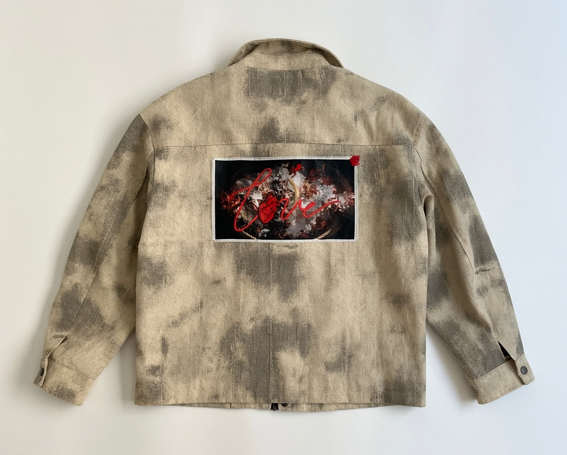 Love Jacket Hand-Embroidered